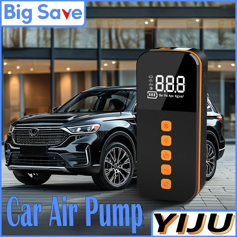 

150PSI автомобильный воздушный компрессор, электрический насос для накачивания шин для мотоцикла, велосипеда, лодки, шарики для шин, многофункциональный насос для накачивания шин