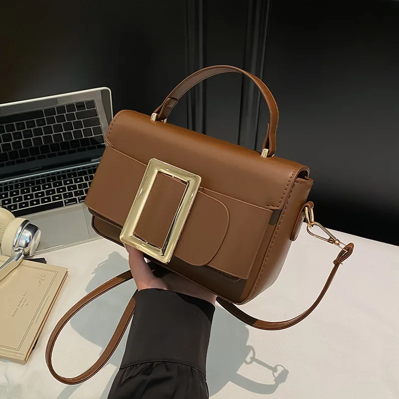 

Женская винтажная большая сумка S/S 2025 года, стеганая сумка через плечо в стиле ретро, многосторонняя сумка через плечо из натуральной кожи для повседневных свиданий