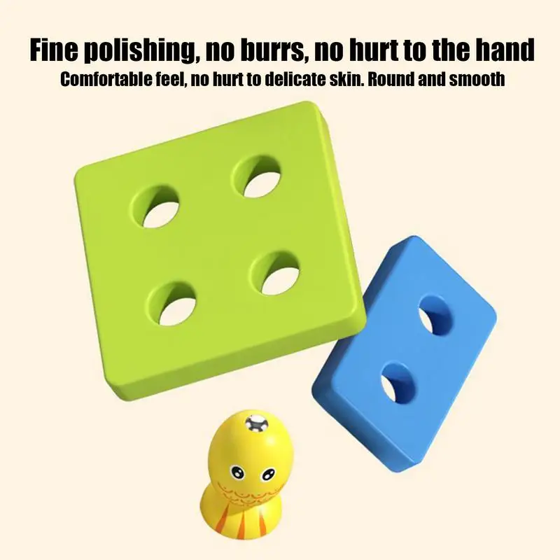 Bijpassende vormsorteerders Speelgoed Houten vorm Sorteerpuzzel Zintuiglijk speelgoed Voorschoolse wiskundeblokken Spel Ontwikkelingszintuiglijke benodigdheden