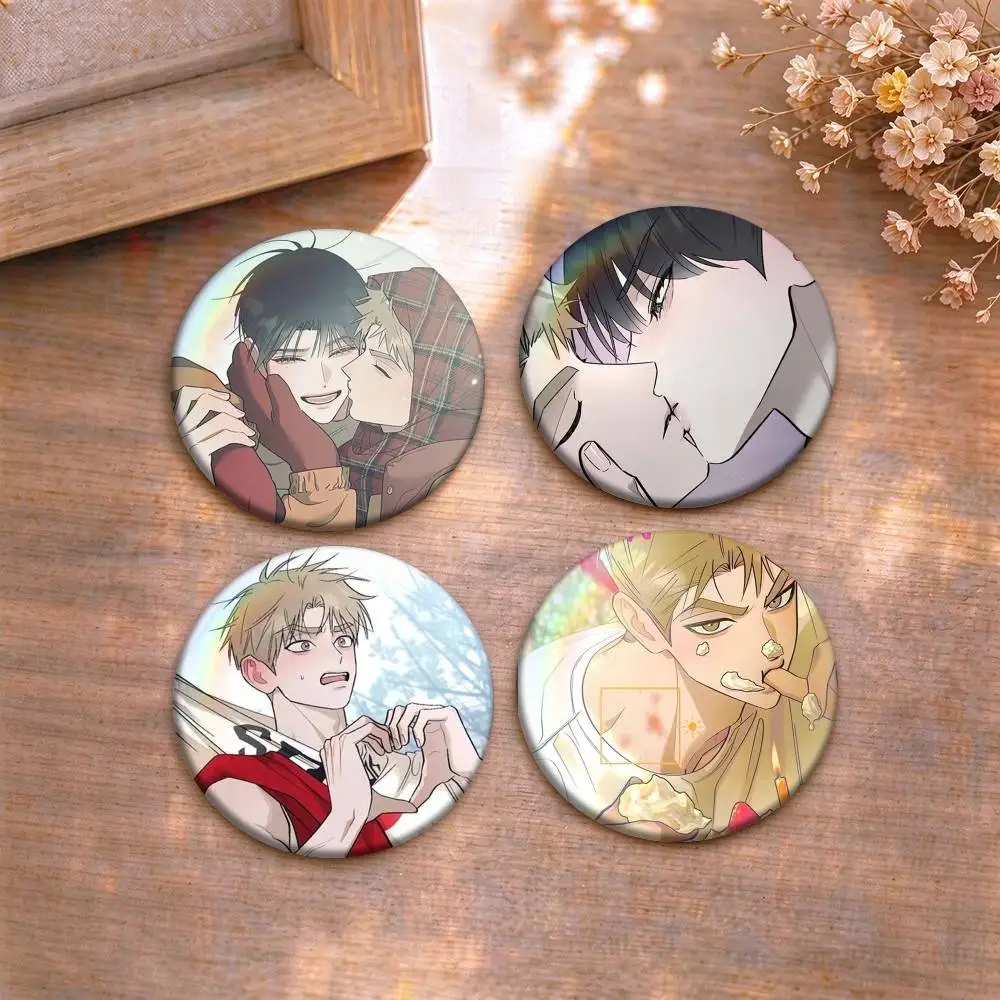 Red Thread Quest BL  Badge Metal Decorative Brooch Pins for Backpack Clothes Jacket Accessories,Souvenir Gift