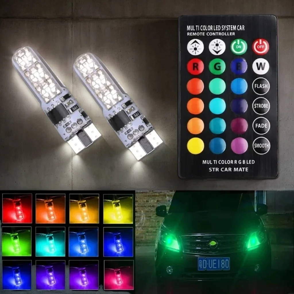 2X T10 W5W Led Bulb…