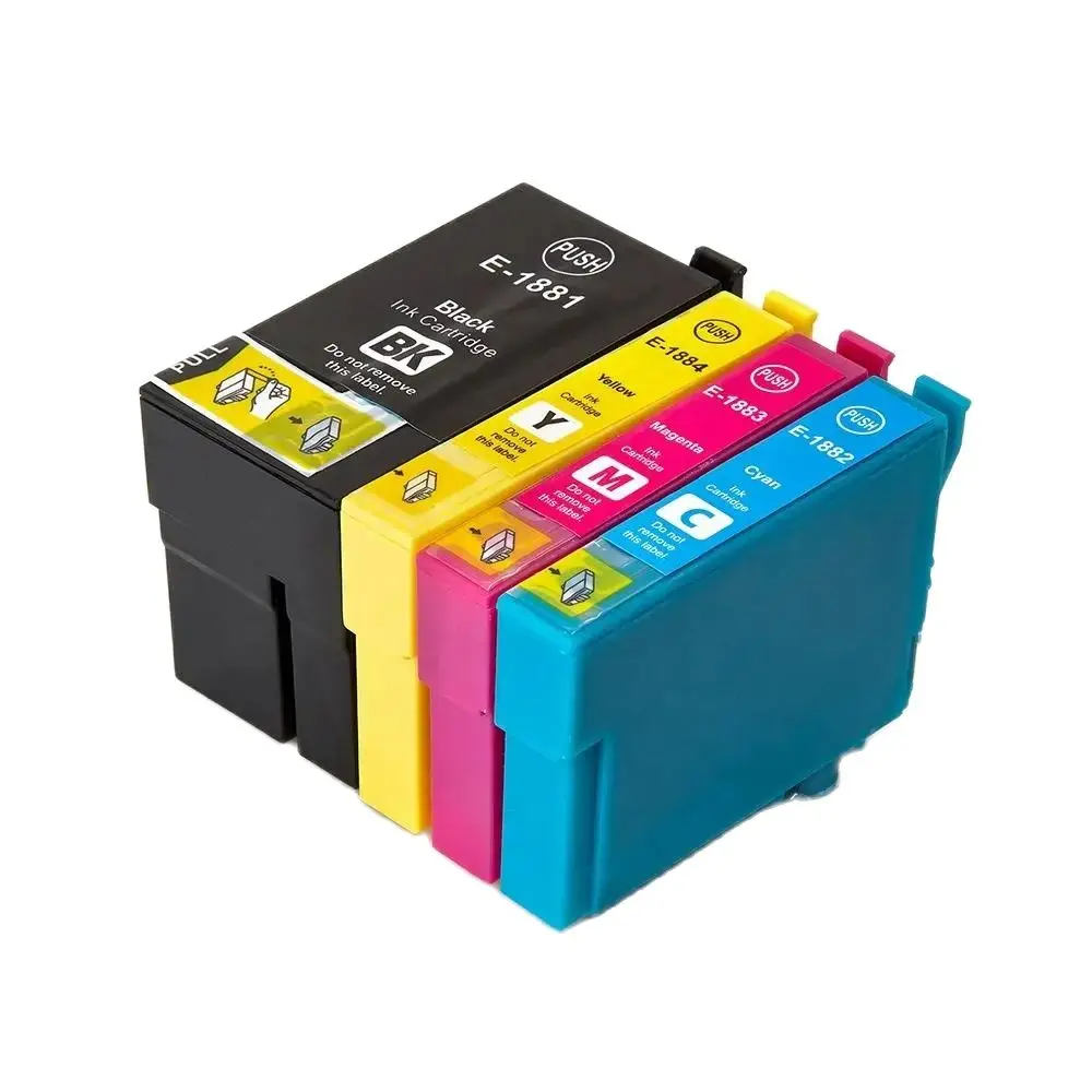 T1881 T1882 T1883 T1884 Premium Color Compatible Inkjet Ink Cartridge for Epson WorkForce WF-7111/3641/7621/7611 Printer