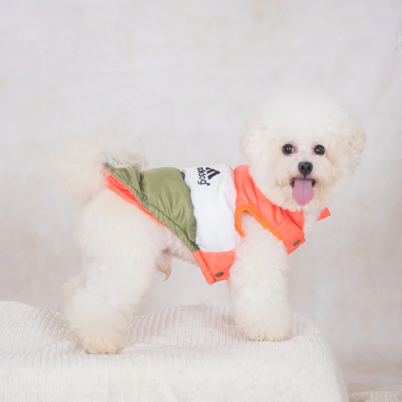 Warm Winter Pet Dog Clothes for Small Medium Puppy Coat Windproof Dog Cat Down Jacket French Bulldog Coat Chihuahua Vest Costume