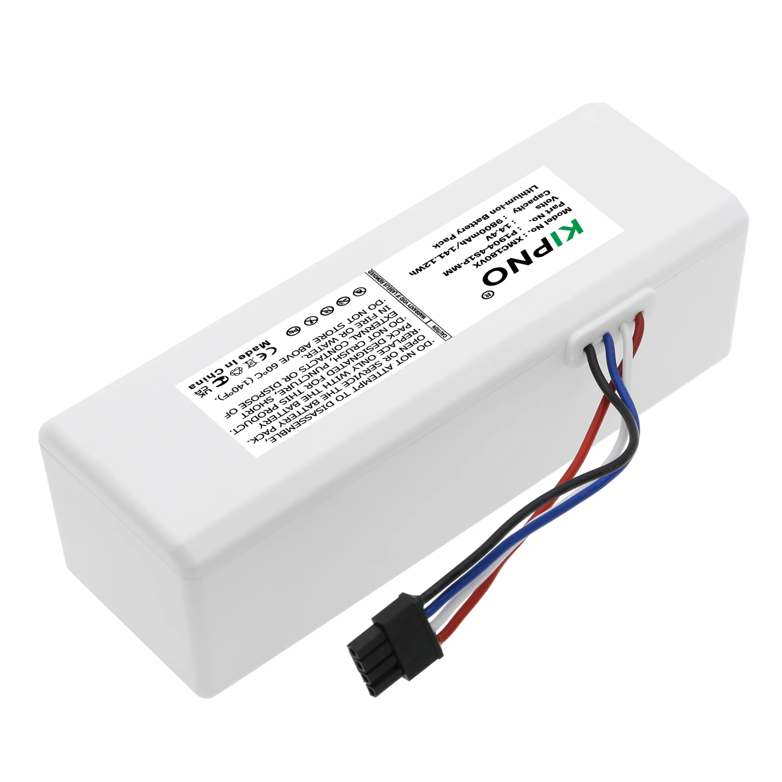 KIPNO For  Xiaomi Robot Battery 1C P1904-4S1P-MM Mijia Mi Vacuum Cleaner Sweeping Mopping Robot Replacement Battery  9800mAh