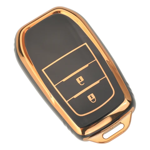 Мягкий Корпус Ключа Дистанционного Управления Из ТПУ Для Toyota Prius Camry Corolla CHR RAV4 Land Cruiser Prado Altis Jingyuq...