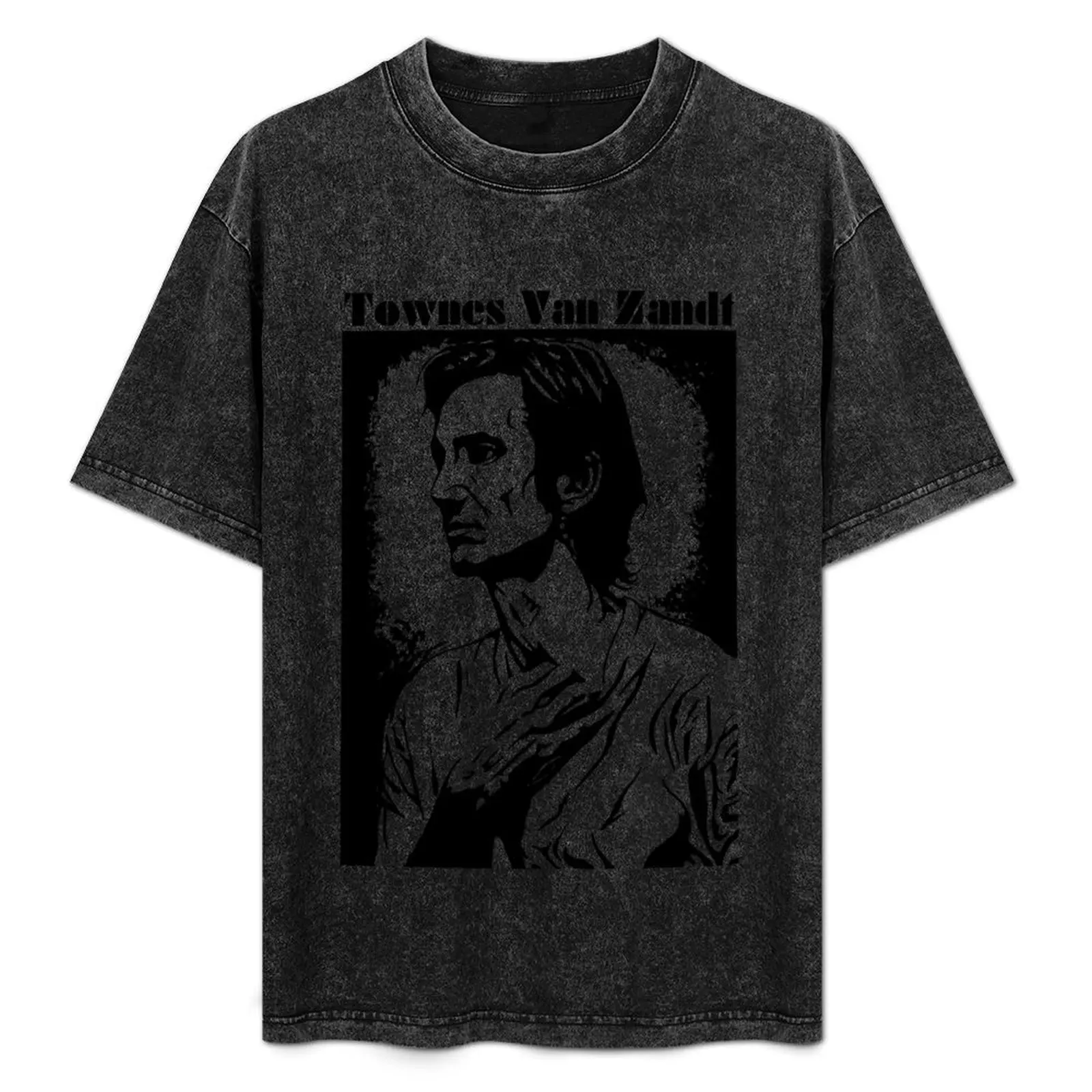 Townes Van Zandt T-Shirt heavyweights customs funny t shirts men