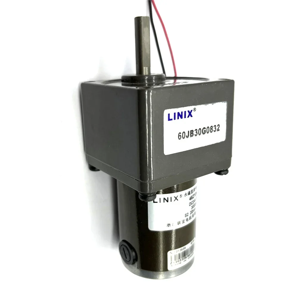 

LINIX 45ZY24-30/60JB30G0832 Permanent Magnet DC Motor 24V 30W 3000r/min