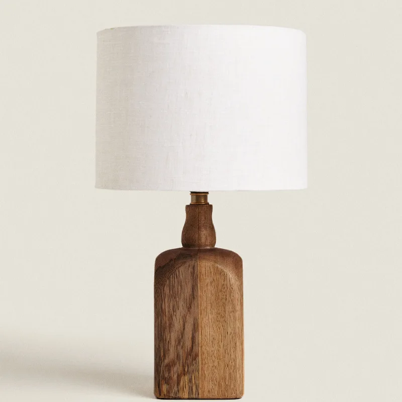 

American retro bedside table lamp, bedroom, living room, dresser, desk