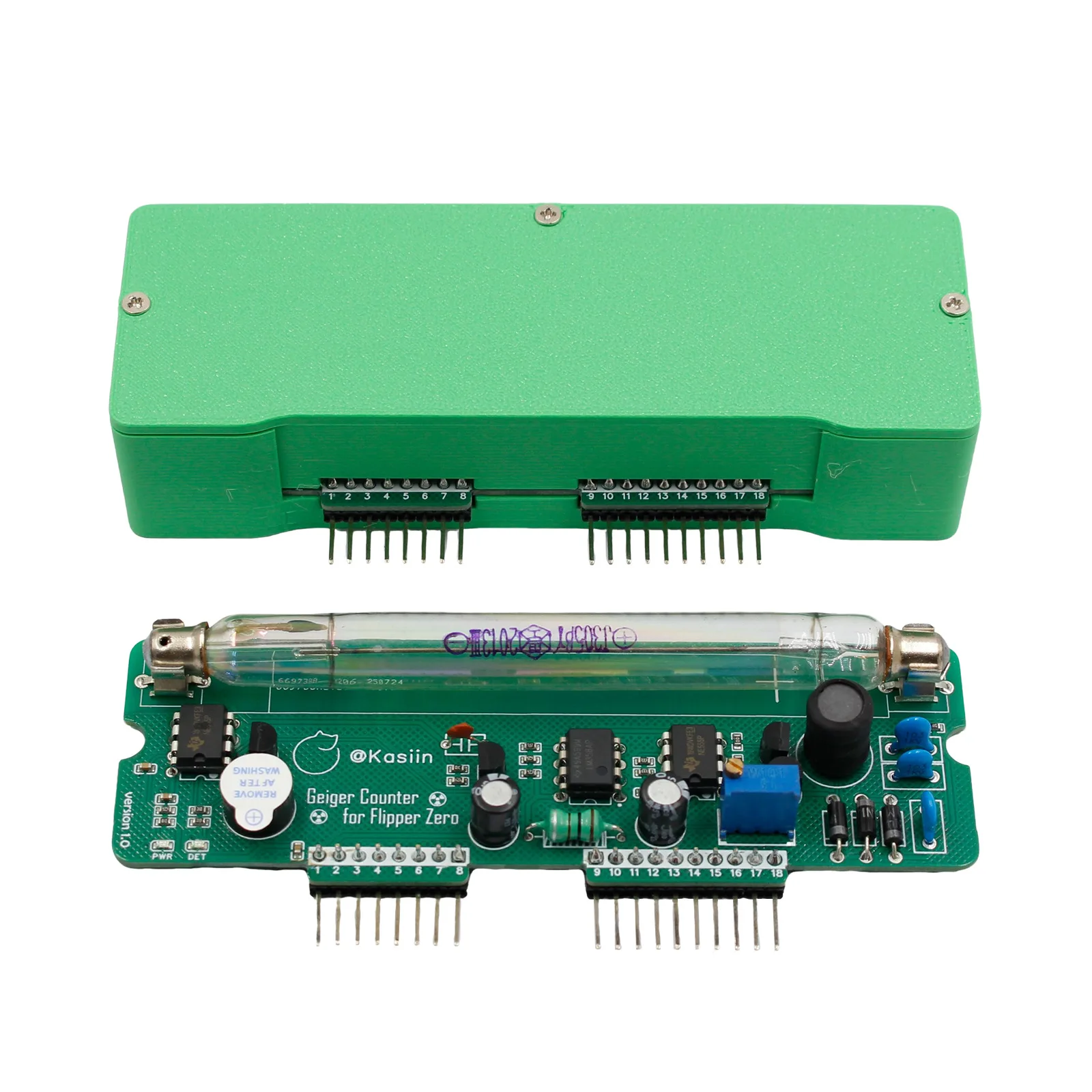 Flipper Zero Geiger Counter Module, Nuclear Radiation Detector