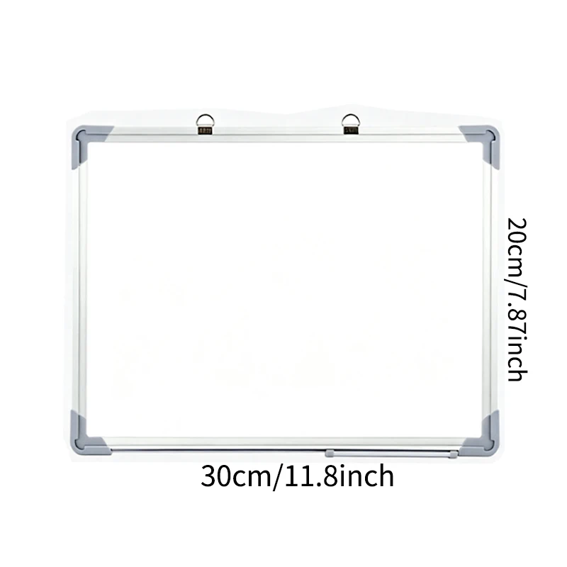 1PCS Fridge Magnetic Whiteboard Frame Message White Board On Fridge Round Angle Decoration Message Drawing Board For Notes