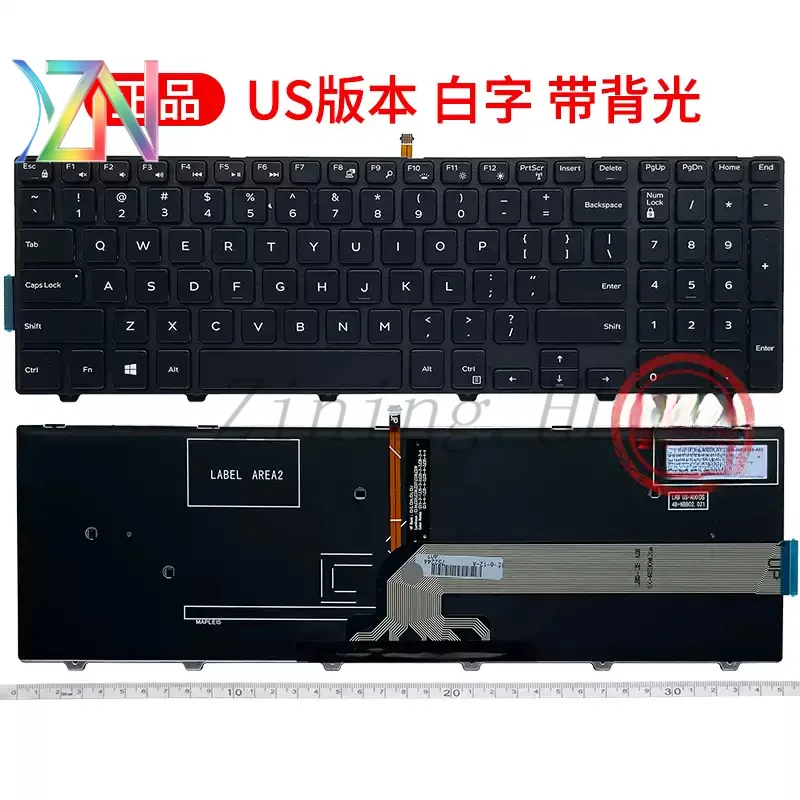 For Dell P39F 15R-3542 5541 15MR-1528 N5547/5545 keyboard 5545 3555