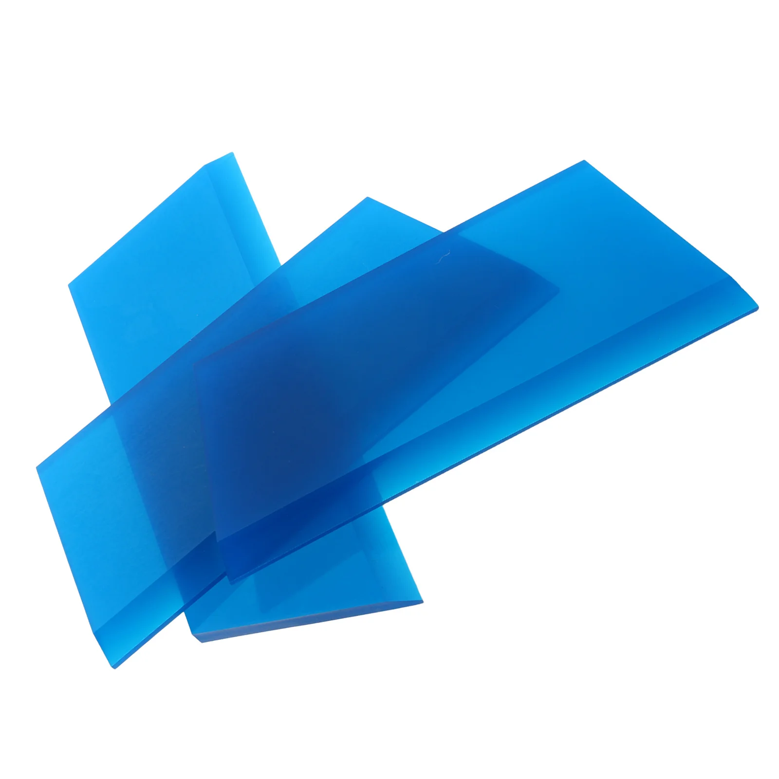 

3pcs Car Interior Film Application Tool Vinyl Squeegee For Window Tint Scratch Resistant Replaceable Strips Blue Window Film