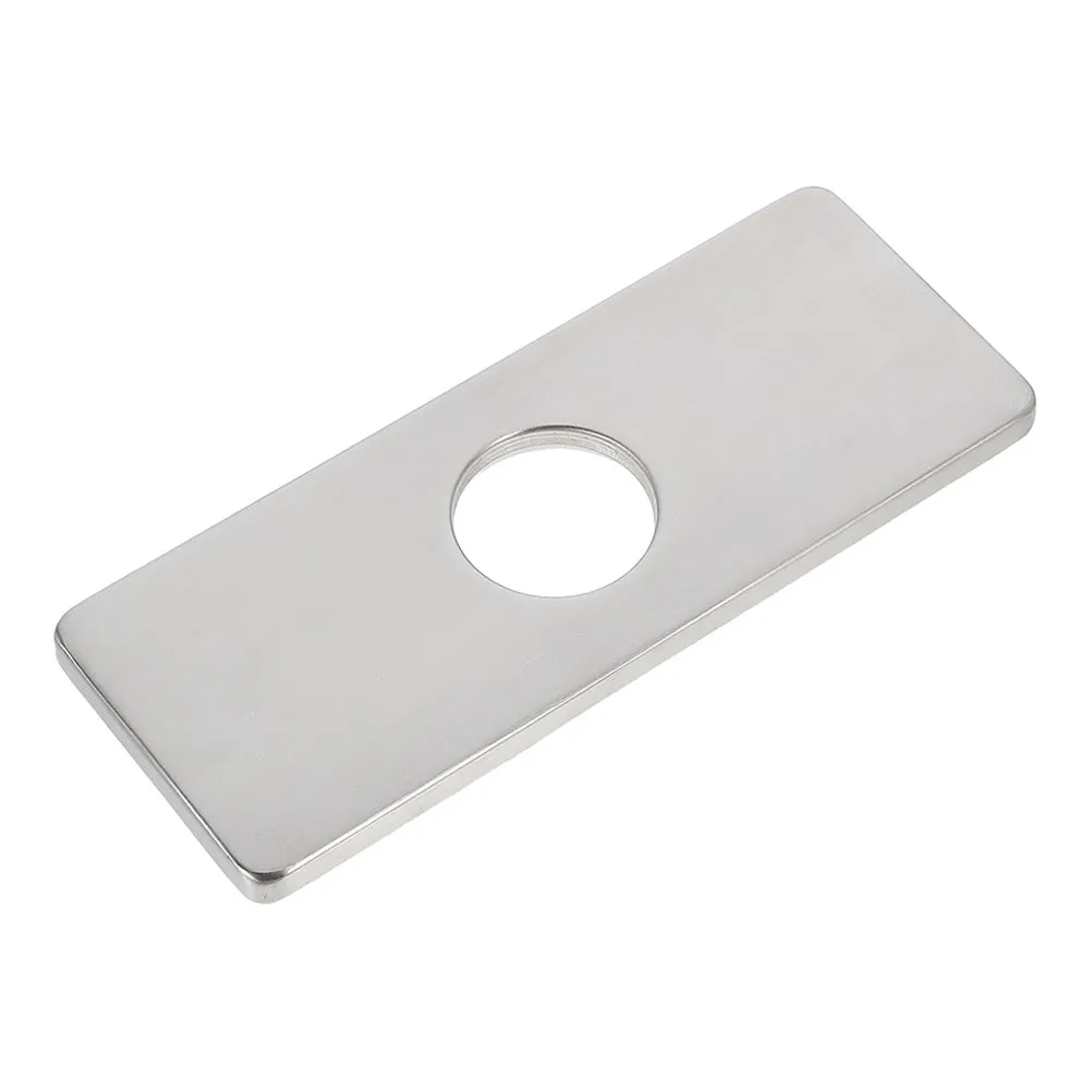 

Stainless Steel Decorative Sink Hole Single Hole Deck Cover For Kitchen Bathroom Home Replacement Plate Accessory Lightweight