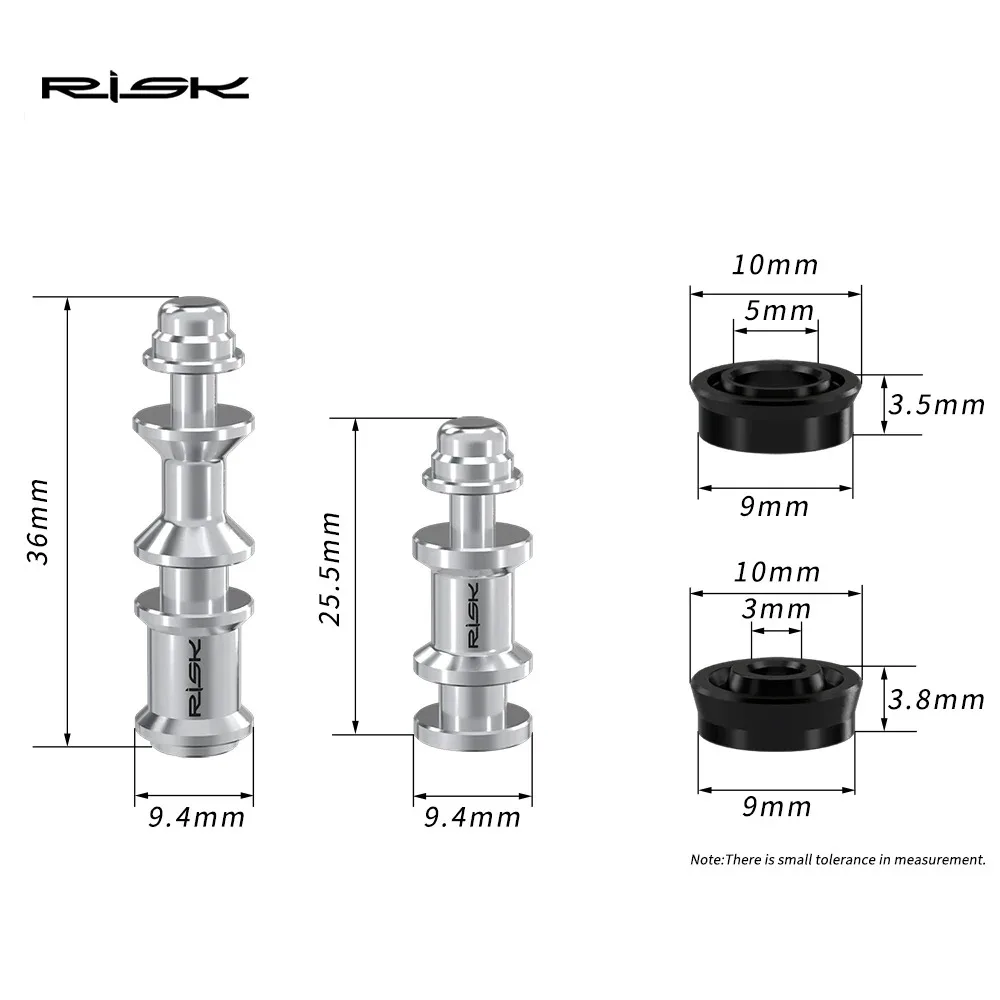 RISK Bike Titanium Brake Lever Piston Rebuild Internals Kit For SRAM AVID Guide R RE RS RSC DB5 Level T TL
