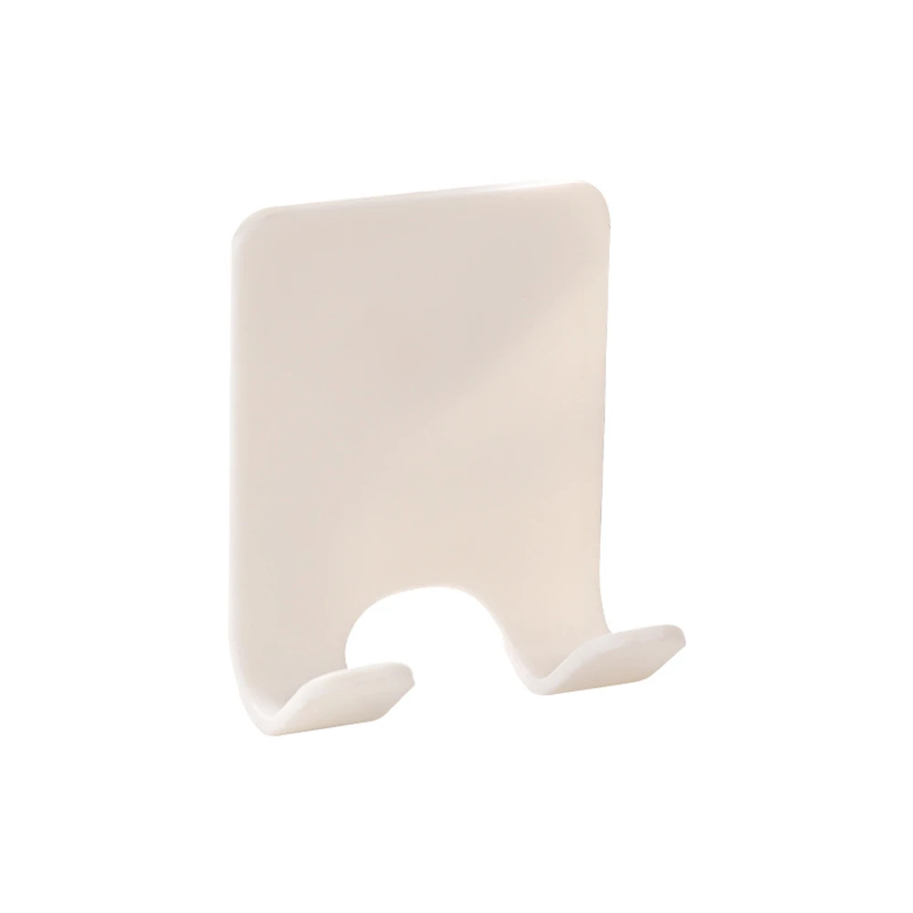 1 Piece Bathroom Razor Hanging Rack Bathroom Sticky Hook Razor Storage Rack Wall-mounted Storage Bracket Bathroom Accessories