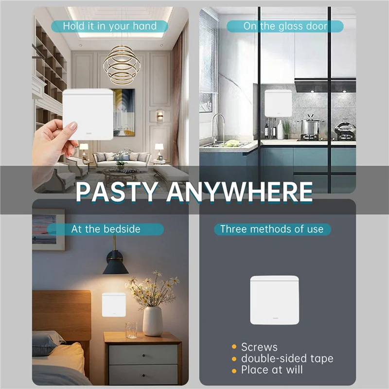 ABKQ-2X interruptor de pared de luz inalámbrico receptor de relé RF 433Mhz con interruptor de Panel 1X1gang Control remoto LED para lámpara LED