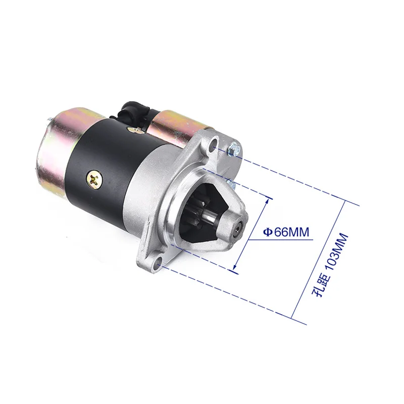 Imagem -03 - Bomba de Partida do Motor Diesel Grupo Elétrico do Gerador do Acionador de Partida 12v 1.2kw Qd114a