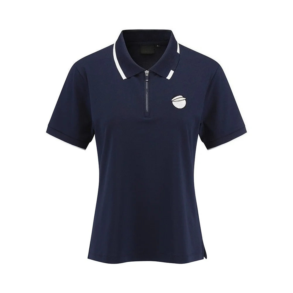2026 New Style Women's Golf Knit Polo Shirt Lightweight Short Sleeve for Summer Sports Casual Breathable Collared T-Shirt