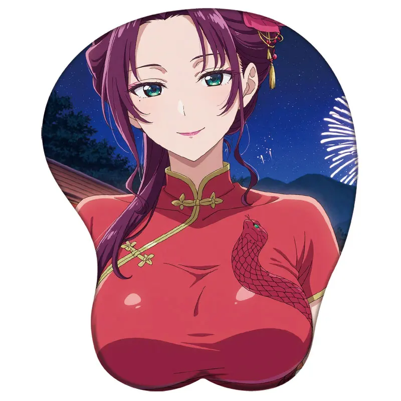 The Apothecary Diaries 3D Silicone Mousepad Anime Maomao Meimei Wrist Support Mouse Pad Manga Hentai Sexy Wrist Rest Mouse Mat view 6