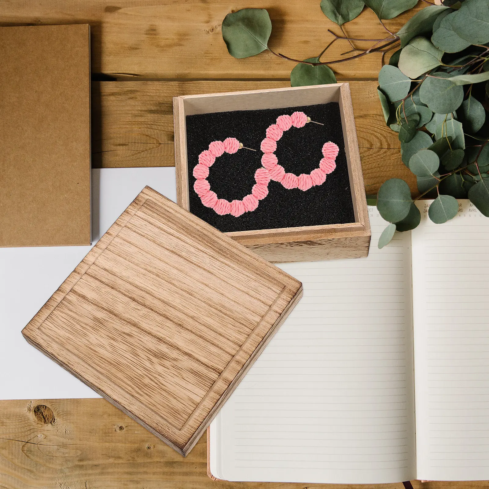 

Деревянная шкатулка для украшений, маленькая коробка для хранения мелочей, многофункциональный органайзер для колец, часов, серег, браслетов, держатель для ювелирных изделий, настольный органайзер