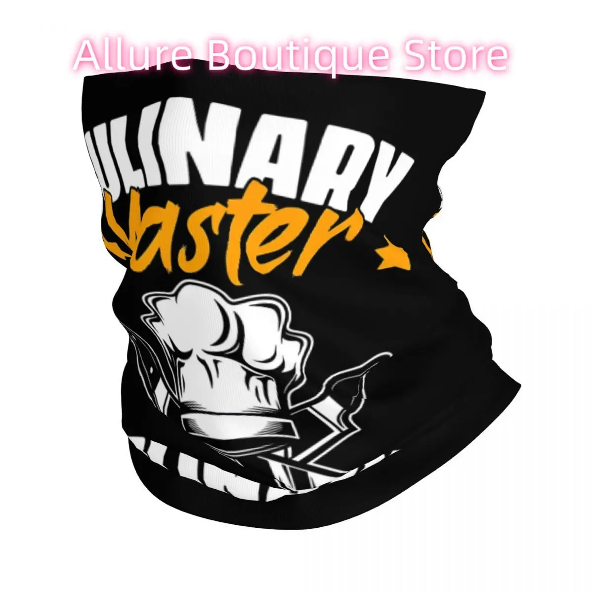 

Кулинарный череп, бандана на шею, белый шарф, универсальный головной убор для рыбалки, унисекс, для взрослых, зима