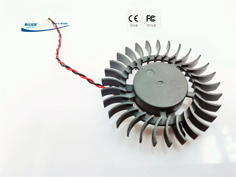 Die neue Pengda-Blaupause 55*10mm ersetzt die Grafikkarte 5,5 cm 39mm Loch abstand 12V gleich schenk lige Halterung Lüfter