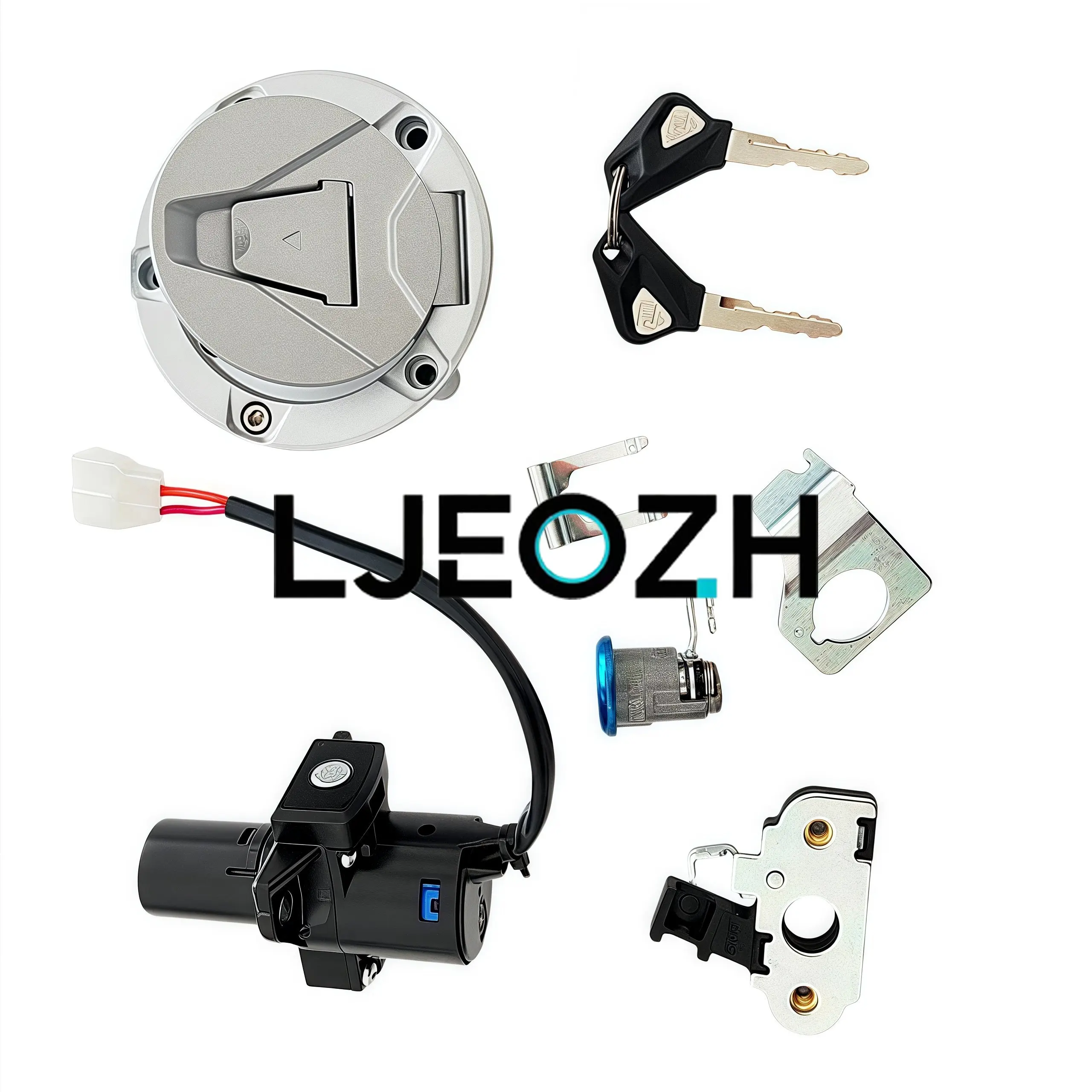 Para Everest Excelsior ZF300GS 321R 321RR 321RR-S cerradura de coche entera, cubierta de combustible de puerta eléctrica con llave
