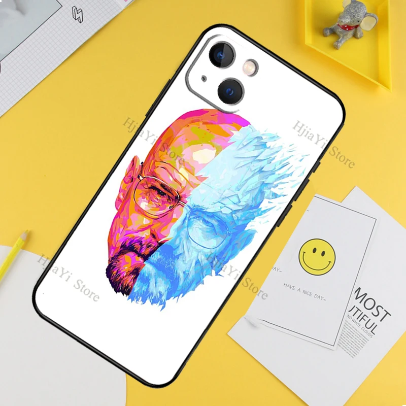 Funda de Breaking Bad para iPhone, 11, 12, 13, 14, 15, 16 Pro Max, Mini, X, XR, XS MAX Plus