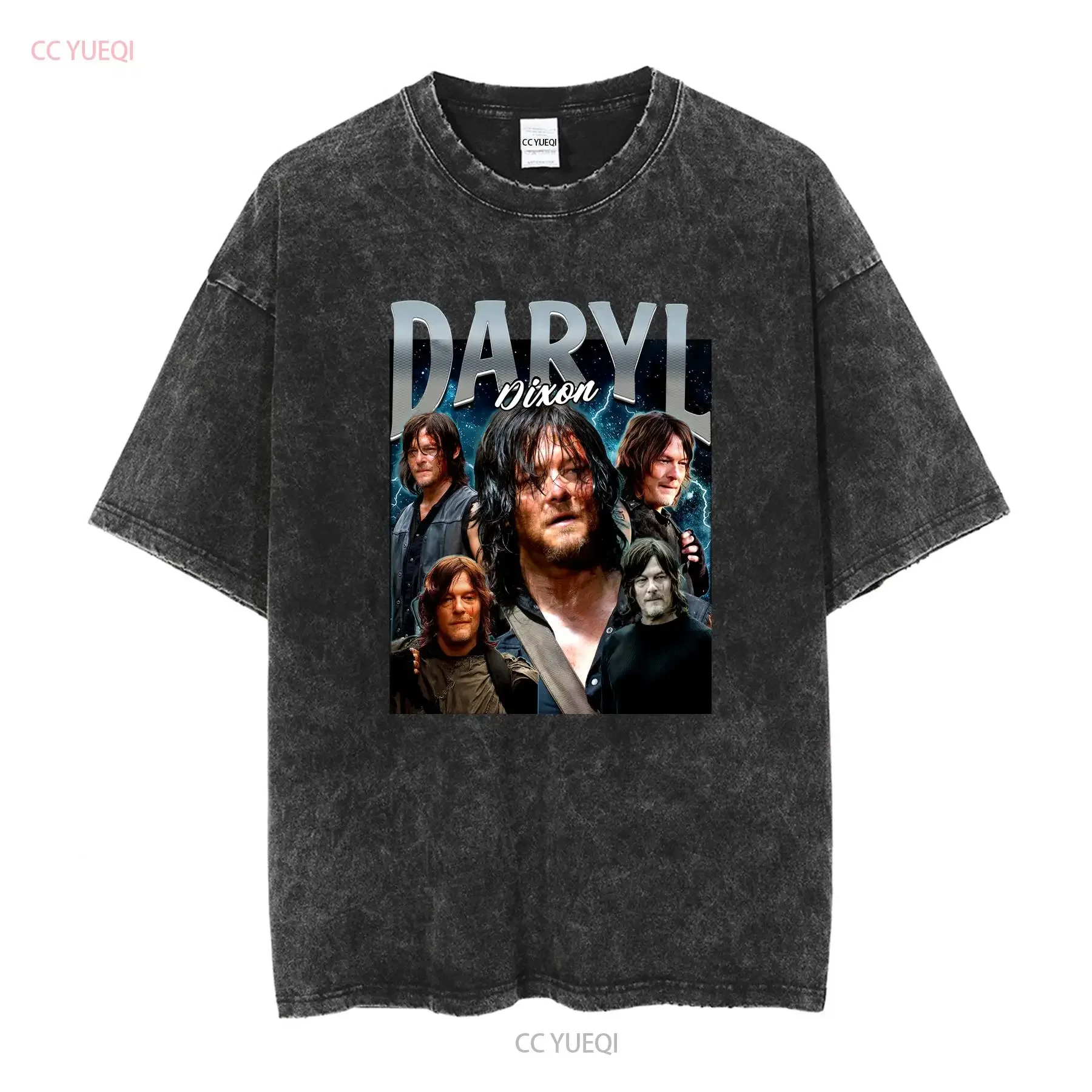 Daryl Dixon Retro Vintage T Shirt Norman Reedus Best Size S 5XL long or short sleeves vintage Washed Casual designer clothes