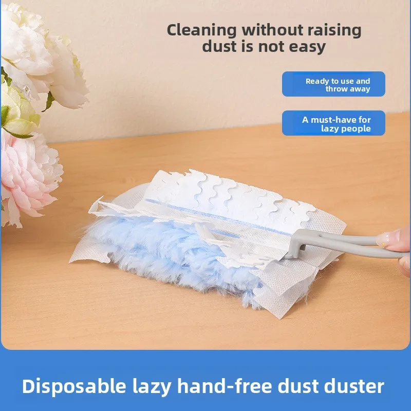 home Disposable Electrostatic Dust Duster Adsorption Dust Removal Feather Duster Household Desktop Gap Cleaning Brush Dust