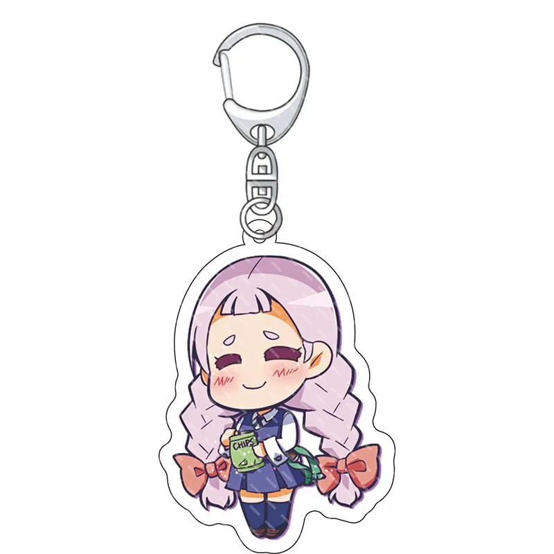 Little Witch Academia 6cm acrylic chaveiro cute keychain  portachivi