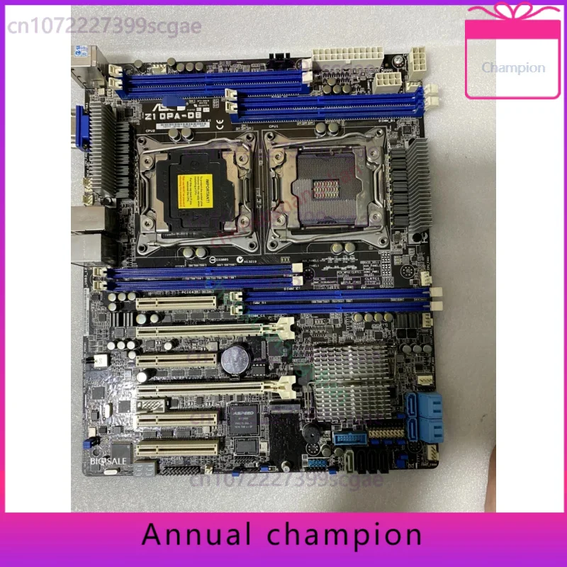 FOR ASUS Z10PA-D8 C612 2011 X99 Dual server main board 2600v3 v4