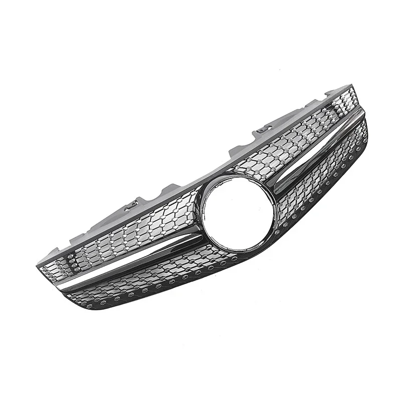 For Mercedes Benz R230 SL Class SL300 SL350 SL500 SL550 SL600 2010-2012 Diamond Style Modification Front Grille Auto Parts Grill - view 6