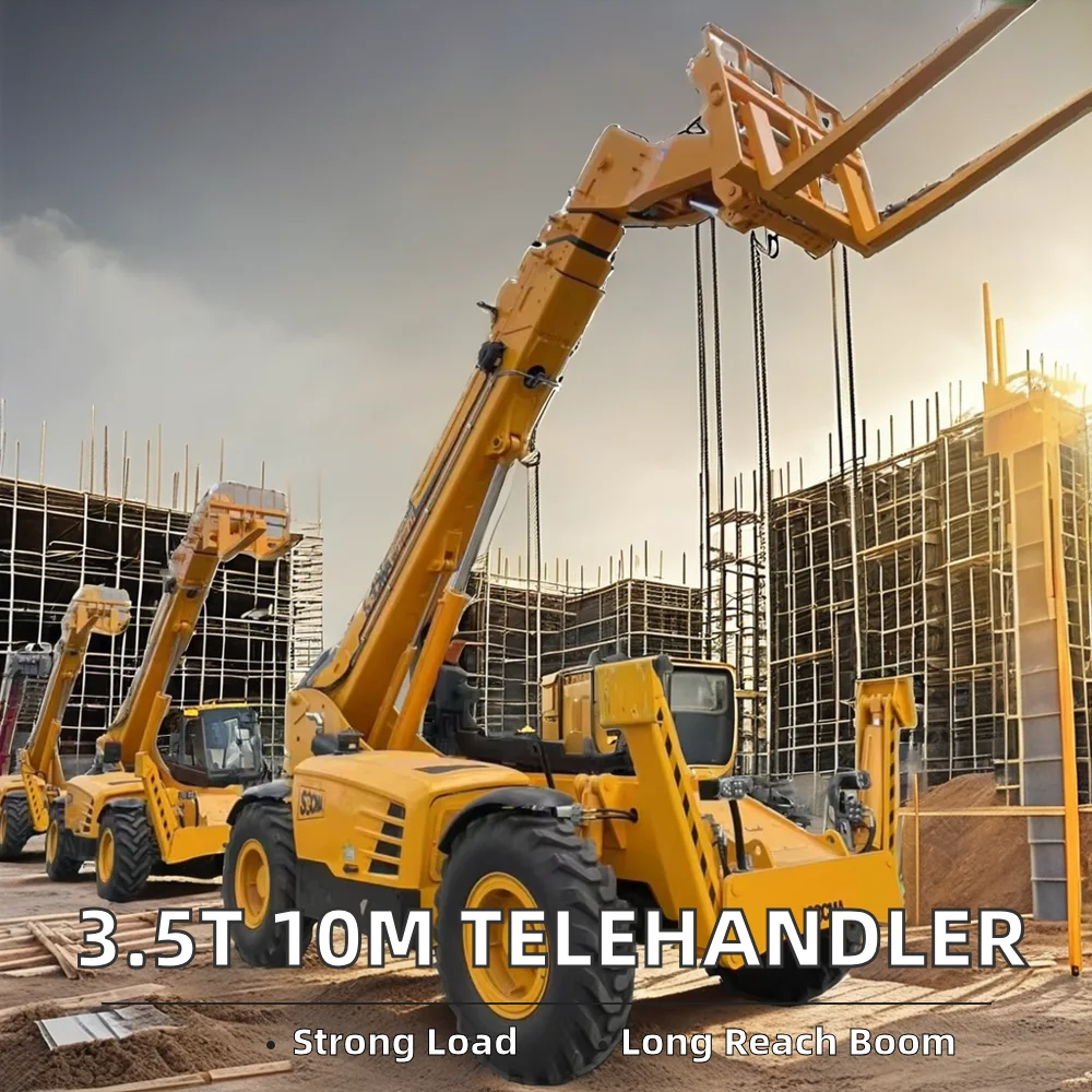 Telehandler 3,5 Ton 10 Meter T - Telescopic Handler Boom ulasan dan harga
