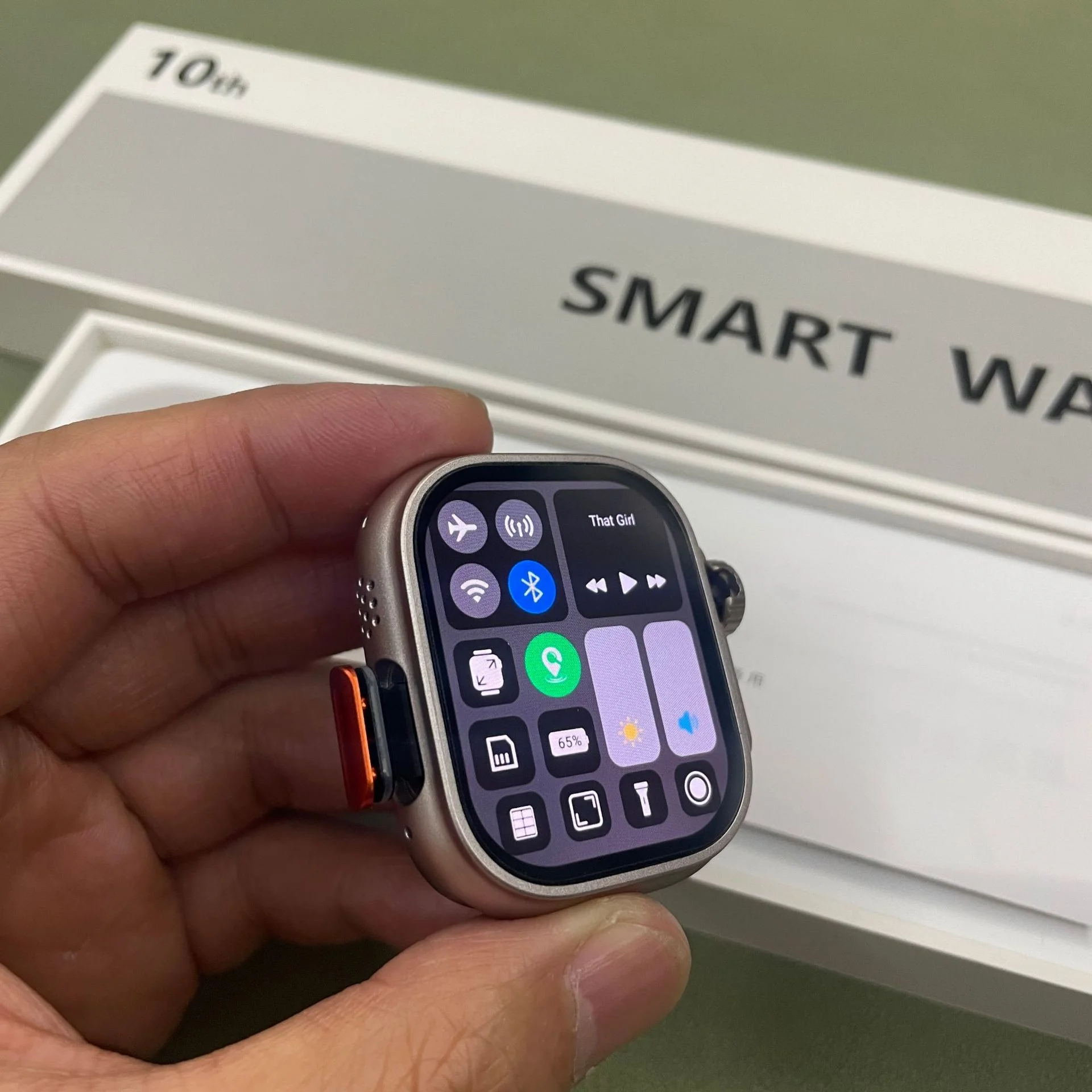 Luxury smartwatch with high definition camera application control multi-function wearable device