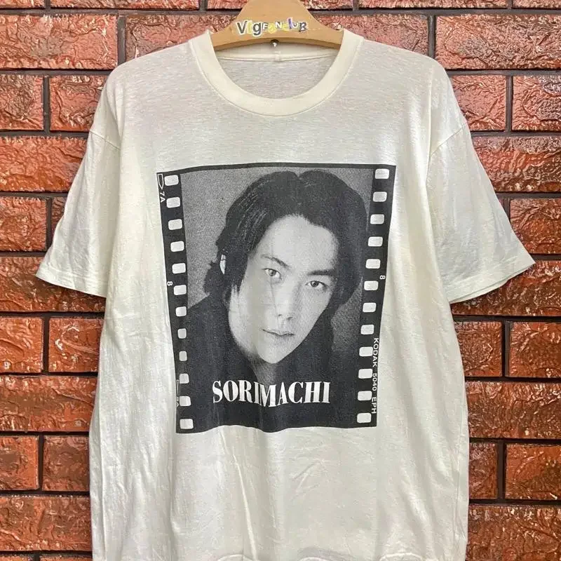 Vintage 90S Takashi Sorimachi Japanese Actor Photoprint T Shirt Great Teacher