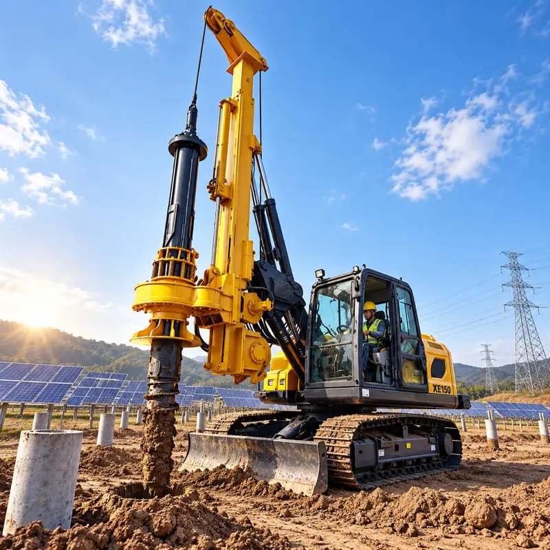 Deep Foundation Hydraulic Rotary Drill Rig Delivering Smooth Operation Customized Foundation Piling Rig for Municipal Piling
