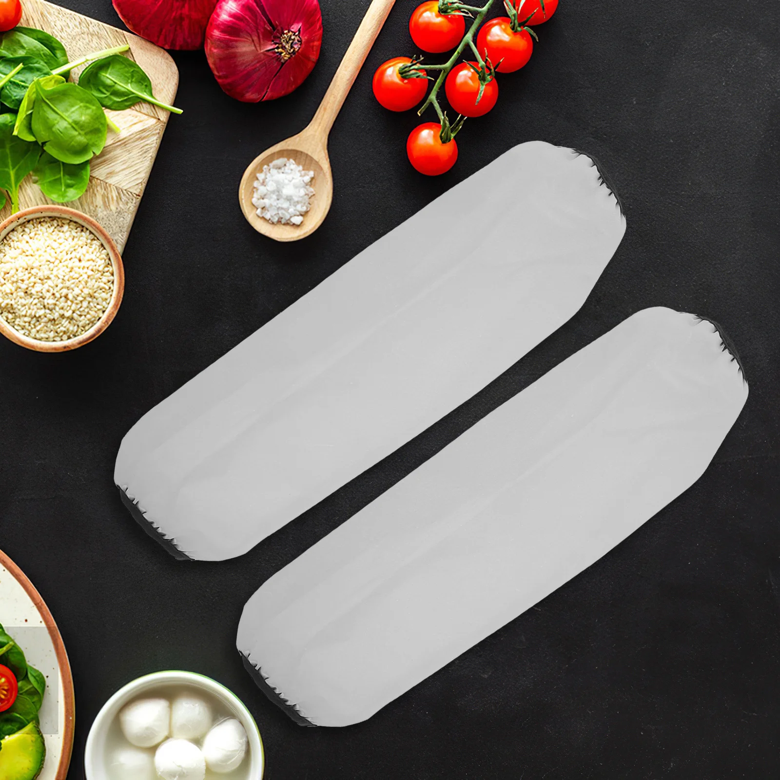 

1 пара водонепроницаемых, маслостойких, утолщенных защитных чехлов на всю руку для кухни, домашних работ, садоводства, сварки