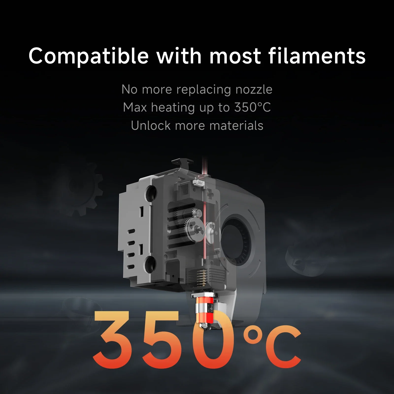 طابعة QIDI Q1 Pro ثلاثية الأبعاد، طابعات ثلاثية الأبعاد عالية السرعة 230 فولت، 600 مم/ثانية مع تسوية تلقائية، محركات مستقلة ذات محور Z مزدوج، 60 ℃   حرارة الغرفة