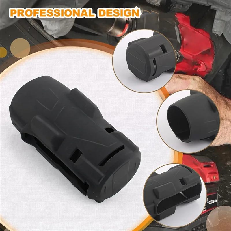 

Classy-2Pcs 49-16-2967 Protective Boot For M18 Fuel 1/2 Inch Torque Impact Wrench 2967-20 Protective Boot For M18