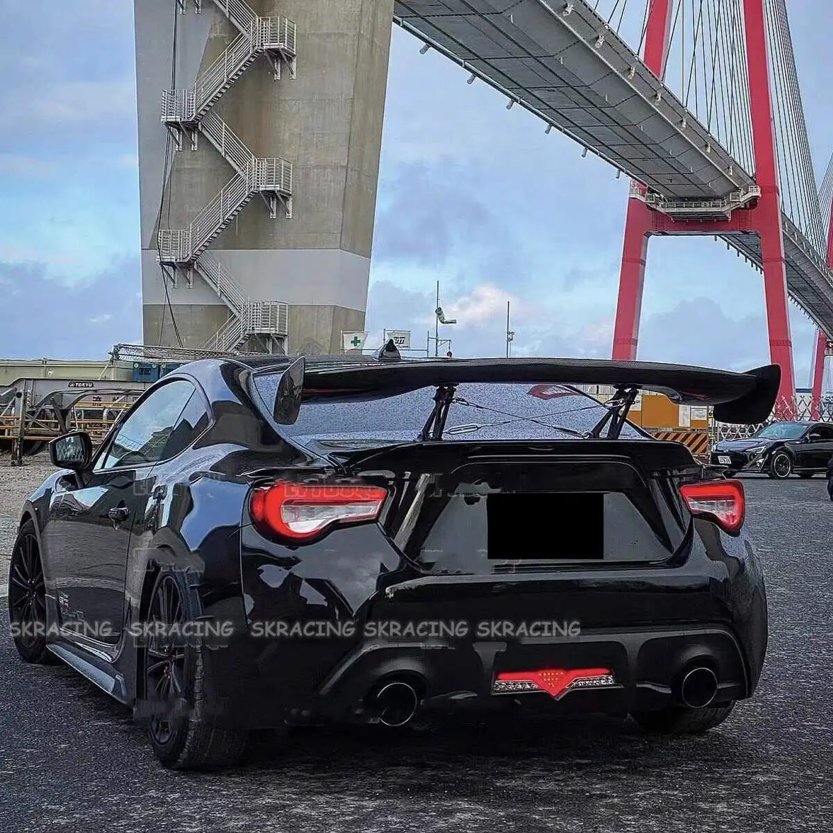 سبويلر خلفي أسود لامع ، جناح يناسب سوبارو BRZ ، سليل FRS ، تويوتا FT86 ، GT86 ، اكسسوارات السيارات ، بوديكيت ، تخفيضات ساخنة