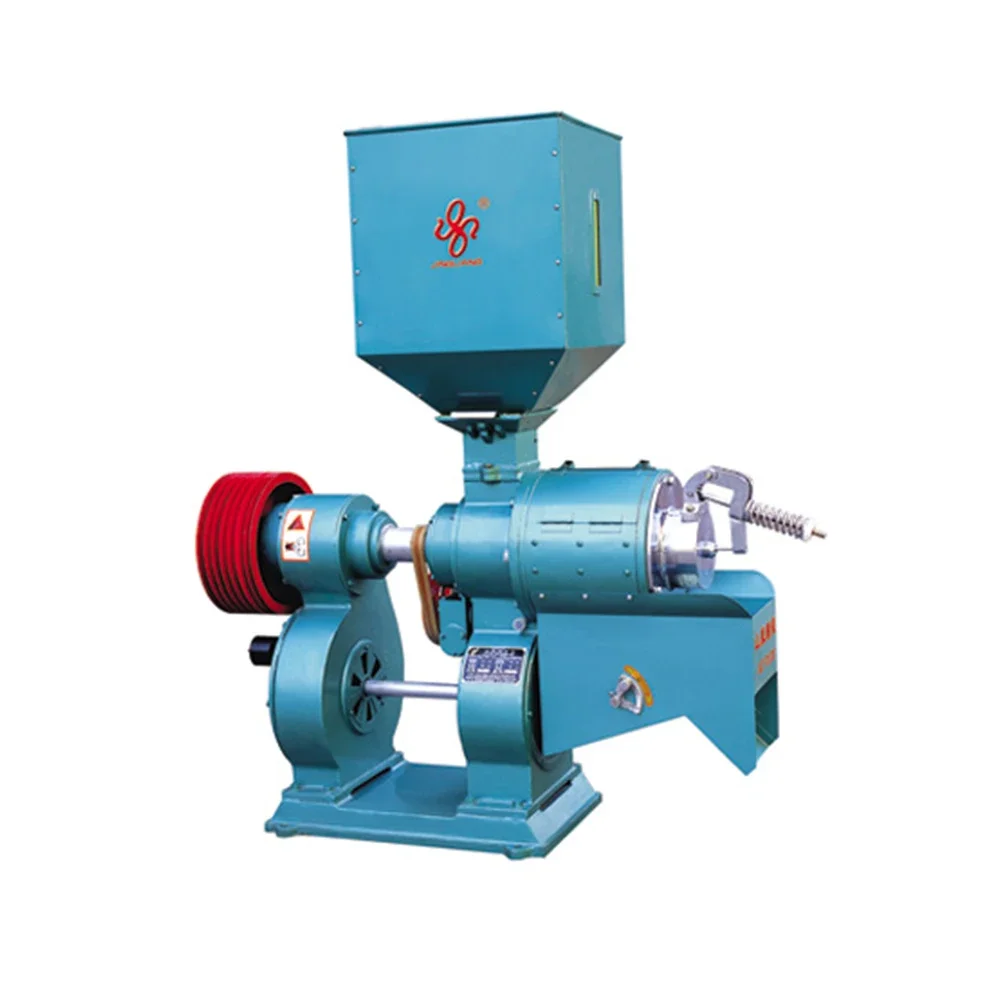 Small Rice Mill with Single Blower Rice Polisher Machine Paddy Rice Milling Machine