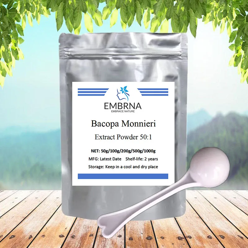 

Factory Outlet 50G-1000G Bacopa Monnieri,Free Shipping