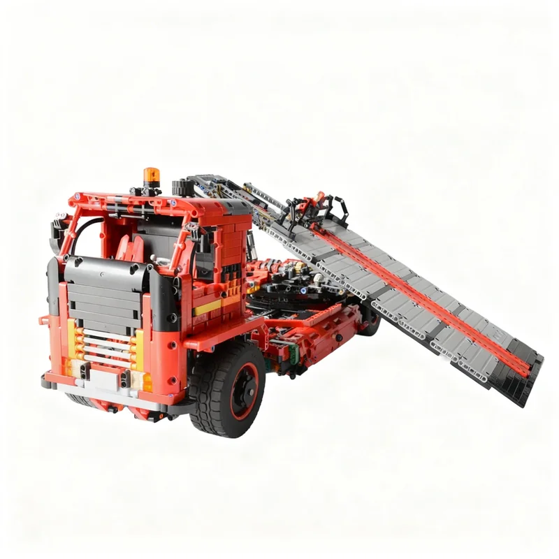 3788pcs MOC Technical C Flatbed 180° Rotator Tilt Truck Model Building Blocks Architecture Craft Education Creative 3D Brick