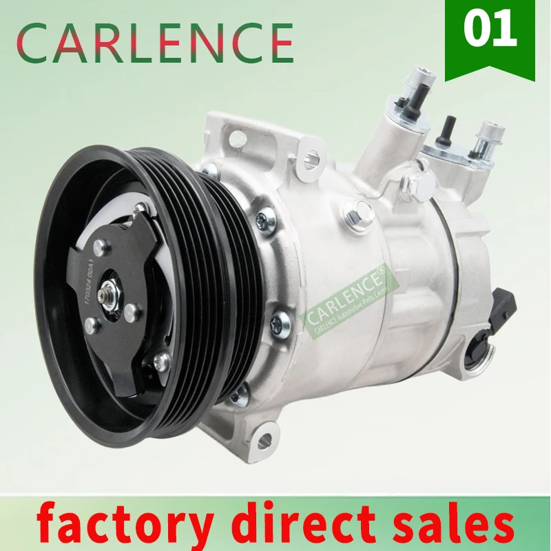 A/C Compressor CO 4574JC Air Conditioning Compressor Replacement for VW Passat Jetta Golf Bora Beetle TT RS Quattro 1K0820808D