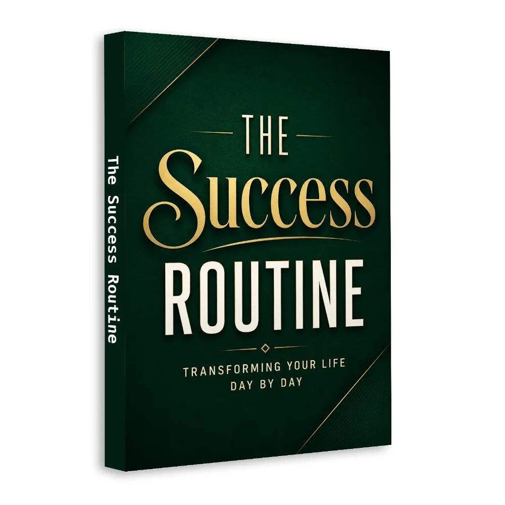 The Success Routine, Daily Habits Book for Personal Growth, Self-Discipline, Productivity, Motivation, Goal Setting