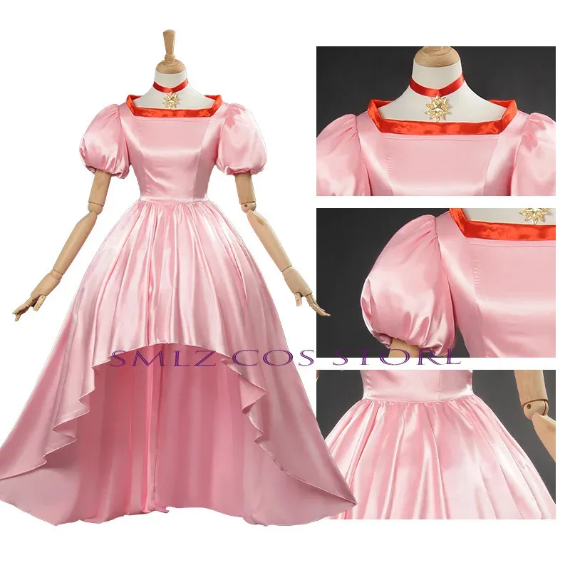 Аниме Cardcaptor Sakura Kinomoto Sakura Косплей Костюм Волшебная принцесса Сакура розовое платье наряд костюмы на Хэллоуин для женщин