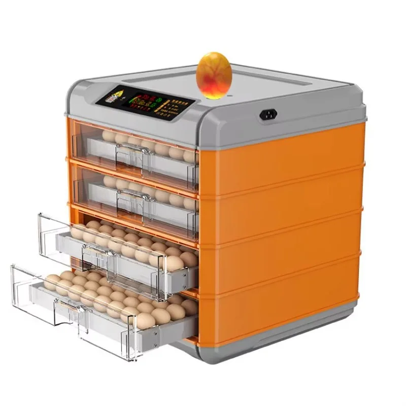 400 Eggs Capacity Fully Automatic Egg Incubator For Chicken Goose Emu Ostrich Reptile PP Material High Hatching Rate Dual Power