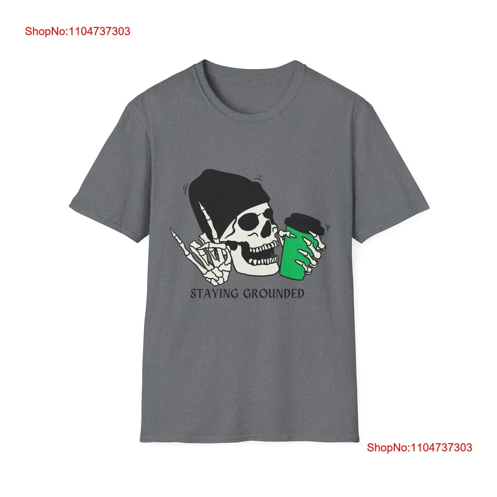 Staying Grounded Softstyle T Shirt vintage Washed Versatile Casual Stylish homme designer clothes Breathable Comfortable Soft