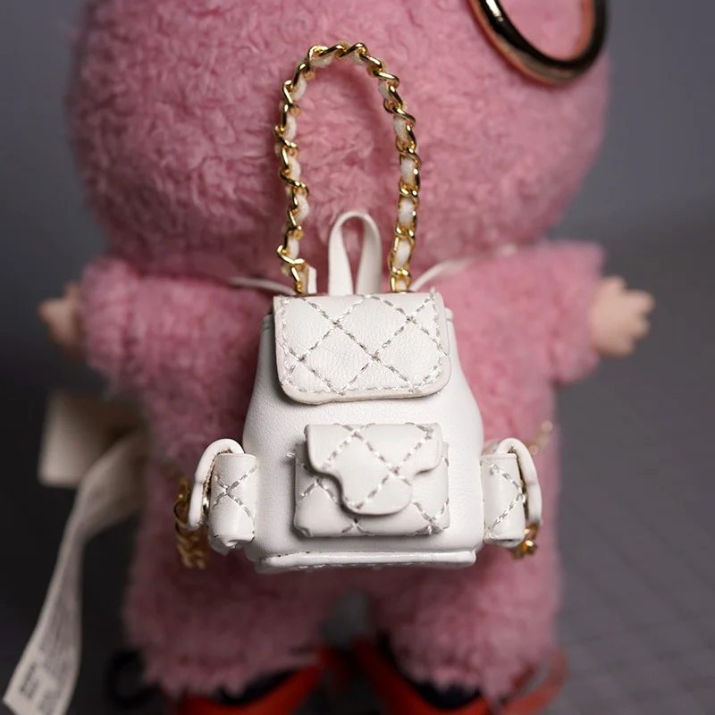 

Новая мини-сумка через плечо для куклы Labubu 17 см, поясная сумка через плечо и рюкзак Labubu, поставляется в различных стилях с аксессуарами